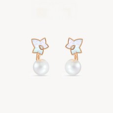 LOLA ROSE 女士 Ivy 人造珍珠垂墜亮點耳環 LR60028