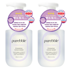 Purebble 優質洗手慕斯 紫色花香, 300ml, 2瓶