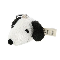 BonTonToys 스누피 타이니 테디 키링, 4.5cm, 크림, 1개