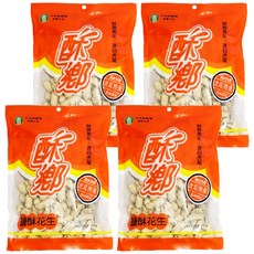 虎尾鎮農會 酥鄉鹽酥花生, 250g, 4包