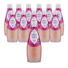 Well 羅勒籽風味飲料 百香果口味, 12個, 290ml