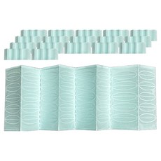 다크니스 포켓 단면 쌍꺼풀 테이프 긴형 80p, 투명, 18개