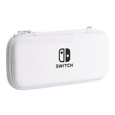 FIXEND 任天堂 Switch OLED 收納包 保護殼, 白色, 單一商品, 1個