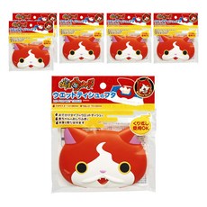 LEC 妖怪手錶濕紙巾蓋, 妖怪手錶 紅色, 6個