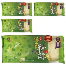 中農粉絲頂級純綠豆粉絲 100%純綠豆製成, 180g, 4包