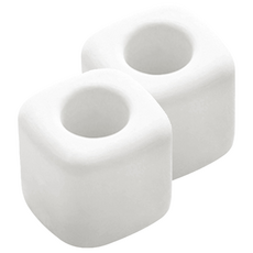 Block Mart 方形矽藻土牙刷架 Set 2, 白色, 2個