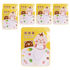 粥寶寶 無毒農 香濃蘋果薑黃雞 12個月以上, 120g, 6包