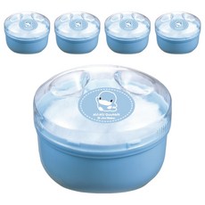 KU.KU Duckbill 酷咕鴨 粉撲盒 ku5304, 5入