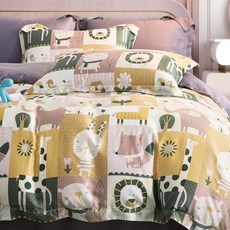 貝淇小舖 頂級涼感60支天絲兒童涼被, 快樂家族