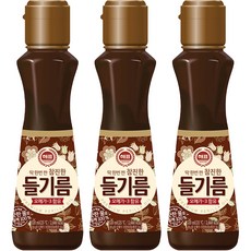 해표 참진한 들기름, 320ml, 3개
