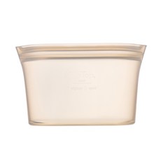 ZIPTOP 矽膠可重複使用保鮮夾鏈袋 Dish 灰色, 小(S), 1個, 1入