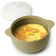 Siligarden 矽膠鍋蒸籠 500ml, 1個, 橄欖綠