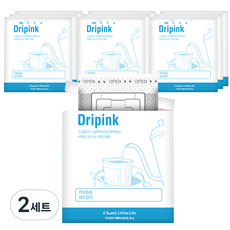 Drip Pink Drip Bag 咖啡禮盒, 肯尼亞 AA 10g x 10p + 防塵袋, 2組