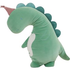 해솔 바보동물 애착 안고자는 캐릭터 인형 공룡, 그린, 1개