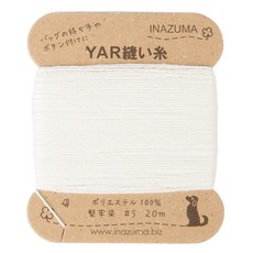 INAZUMA YAR皮革縫線, #0, 20m