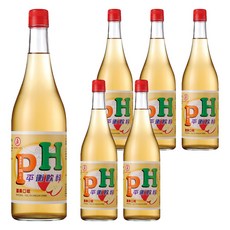 KONG YEN 工研 PH平衡 蘋果飲料, 750ml, 6瓶