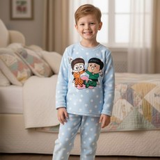 TL 男孩的共同兄弟姐妹第 9 部分睡眠上裝和下裝套裝