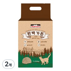 파미데이즈 고양이 편백가든 편백나무 모래, 2.8kg, 2개, 편백향