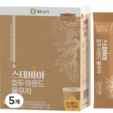 Mocha C&T MITO 甜菊核桃杏仁薏米茶隨身包, 18g, 20條, 5盒