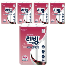 Living SOFT TISSUE 3層 Lovely 黑櫻桃 高級捲筒衛生紙, 5套, 30m, 30捲