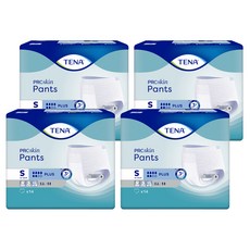 TENA 添寧 男女通用內褲型Plus成人紙尿褲, 小號, 14枚入, 4個