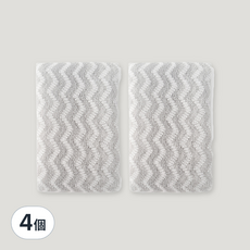 sosomoso 浴巾, 灰色 + 白色, 2入, 2個