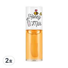 A'pieu 蜂蜜牛奶護唇油, 5g, 2支