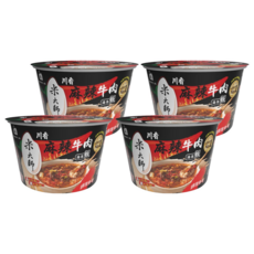 master mi 米大師 湯泡飯 川香麻辣牛肉, 230g, 4個