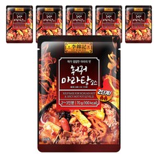 이금기 훠궈 마라탕 소스 2단계, 70g, 6개