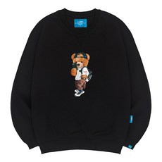 L.LAMO 男女通用刷毛M自拍熊大學T