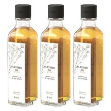 非常好的亞麻籽油, 180ml, 3個