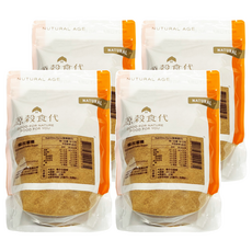 源穀食代 天然低GI椰花蜜糖 400g，無農藥無化學肥，無添加無防腐劑，取代家中精緻糖調味的健康糖, 4包