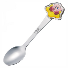 Skater 不鏽鋼湯匙, 星之卡比 銀色, 38.4 x 140mm, 1支