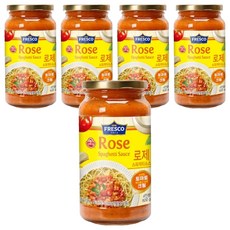 오뚜기프레스코 로제 스파게티 소스, 600g, 5개