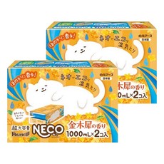 Hakugen Earth 白元 NECO 金木犀香氛 除濕劑, 2L, 2組