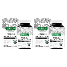 Asha 螺旋藻 3 個月用量 108 克, 180顆, 2個