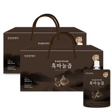 하루활력 목 넘김이 부드러운 흑마늘즙, 2.1L, 2개