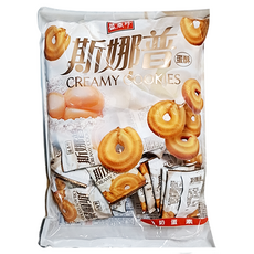 盛香珍 斯娜普蛋酥, 500g, 1袋