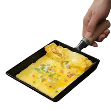 데일리픽 IH 인덕션 넌코팅 주철 계란말이 팬, 18.5cm, 1개