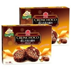 義美 杏仁巧克力酥片 牛奶巧克力, 280g, 2盒