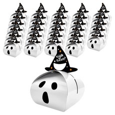 모던앳 할로윈 선물 사탕 포장 상자, 유령, 30개