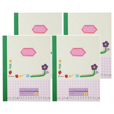 hello moris 野餐寬行筆記本 小學1~3年級, 野餐, 4個