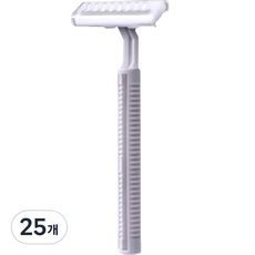 Blue Market 酒店一次性剃須刀 白色, 25個, 1入
