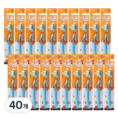 지앤마 써니비 키즈 칫솔 2단계, 남아용, 1개입, 40개