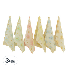 每日可用雛菊沐浴巾組, 薄荷, 綠色, 粉紅色, 黃色, 藍色, 橘色, 3套