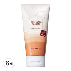 더샘 힐링티가든 루이보스티 클렌징폼, 150ml, 6개