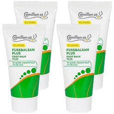 Camillen 60 60 Plus 足部修護霜 洋甘菊足部去角質霜, 100ml, 4個