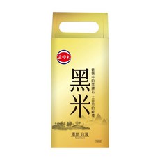 三好米 黑糯糙米, 台灣在地嚴選，免浸泡技術，富含花青素, 1.2kg, 1包