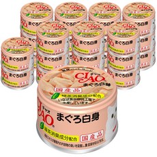 챠오츄르 고양이 화이티캔, 참치흰살, 85g, 24개