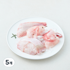 미감어보 국내산 손질 효온처리 생물 토막 물메기 (냉장), 5개, 500g